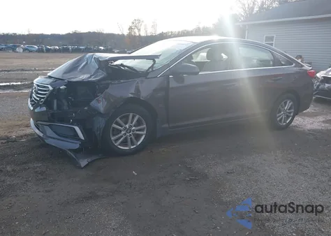 2017 Hyundai Sonata Se из США, поврежденный, VIN 5NPE24AF0HH519560